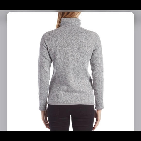 Patagonia L 1/4 zip better sweater grey new! - Picture 2 of 7